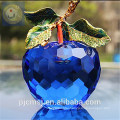 Colorful Crystal Apple With Personalized Logo For Wedding decoration And Gift